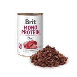 Brit Mono Protein Beef 400g umido cane gluten free