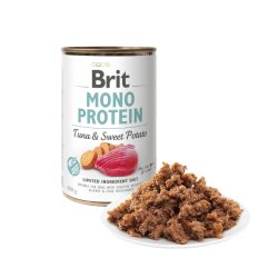 Brit Mono Protein Tuna & Sweet Potato 400g umido cane gluten free