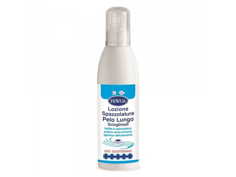 Tewua Lozione Spazzolatura Pelo Lungo Scioglinodi 250ml