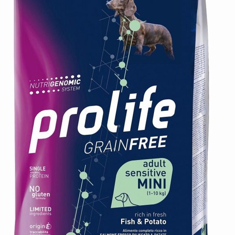 Prolife Mini Pesce e Patate Nutrigenomic crocchette cane