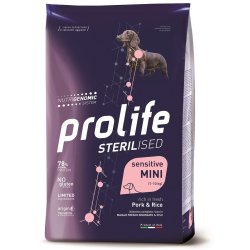Prolife Mini Sterilised Maiale e Riso Nutrigenomic crocchette cane
