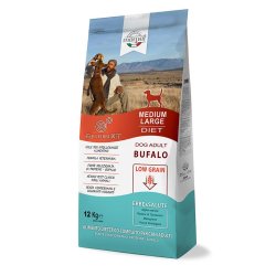 Equilibria Dog 100% Bufalo Low Grain Adult Medium Large 12kg