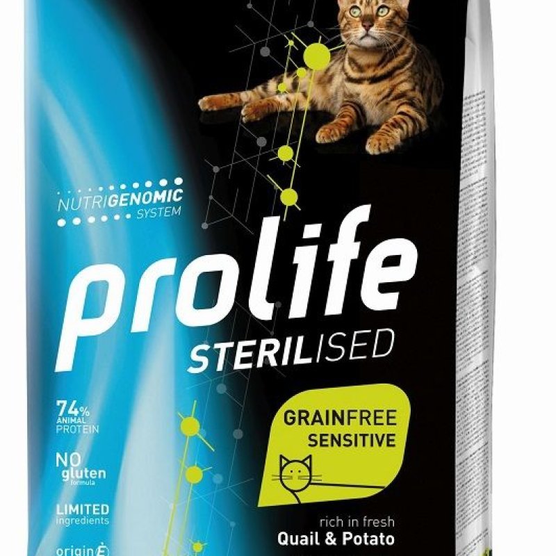 Prolife Quaglia e Patate Adult Nutrigenomic crocchette gatto