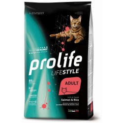 Prolife Salmone e Riso Adult Nutrigenomic crocchette gatto