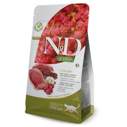 N&D Urinary Anatra Quinoa, Mirtillo e Camomilla 1,5kg Grain Free crocchette gatto