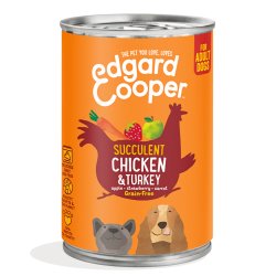 Edgard&Cooper Adult Pollo e Tacchino 400g umido