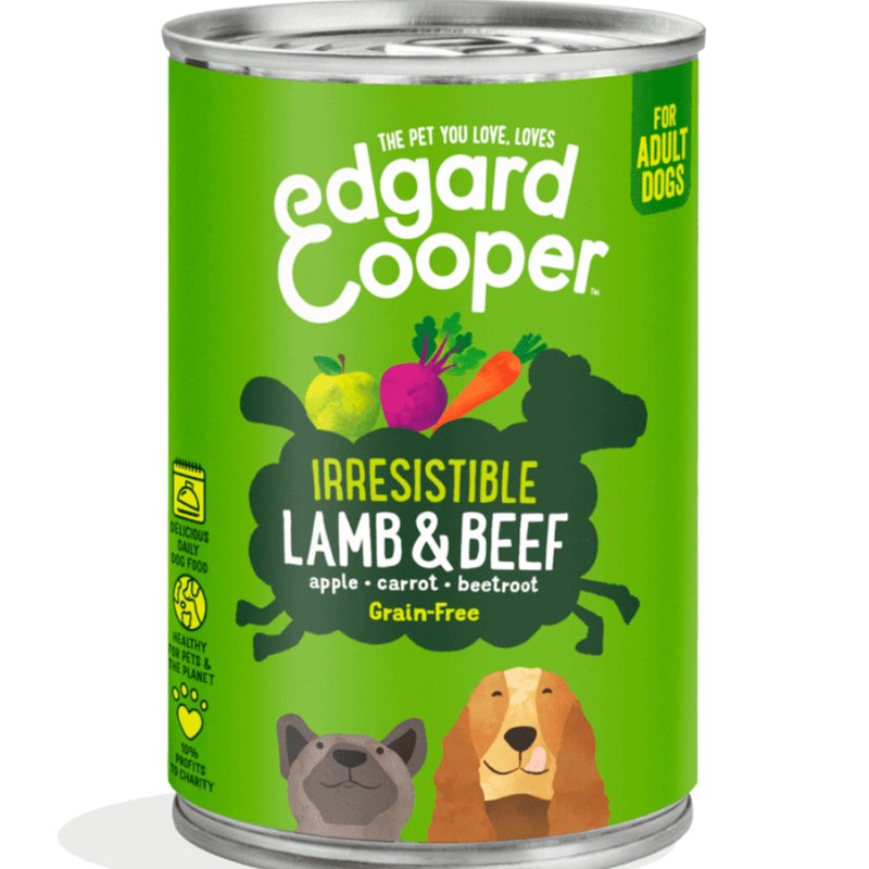 Edgard&Cooper Adult Agnello e Manzo 400g umido Edgard&Cooper Adult Agnello e Manzo 400g umido