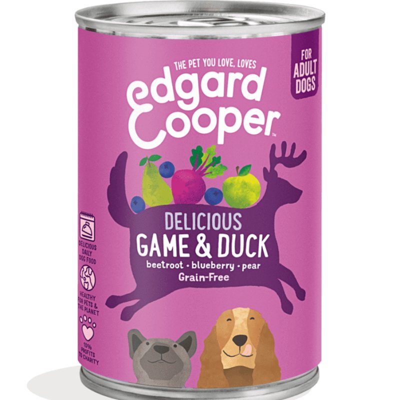 Edgard&Cooper Adult Selvaggina e Anatra 400g umido Edgard&Cooper Adult Selvaggina e Anatra 400g umido