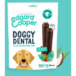 Edgard&Cooper Doggy Dental LARGE Fragola e Menta 240g snack per cani