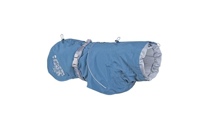 Hurtta Impermeabile Monsoon Coat per cani Blu di Faenza