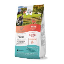 Equilibria Adult Mini Maiale 6kg crocchette cane low grain