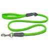 Coralpina Guinzaglio Cinquetorri Softy Line 110cm Verde Fluo