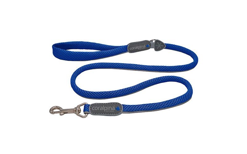 Coralpina Guinzaglio Cinquetorri Softy Line 110cm Blu