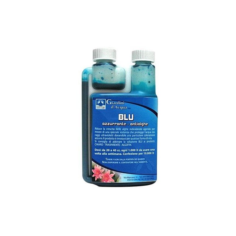 Blu Azzurrante antialghe per laghetto 250ml