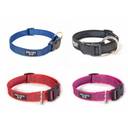 Julius K9 Collare in nylon Color & Gray 25mm x 39-65cm