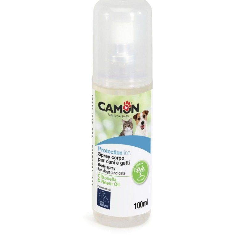 Orme Naturali Spray corpo Citronella e Neem 100ml per cani e gatti