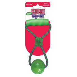 Kong Squeezz Ball medium with Handle