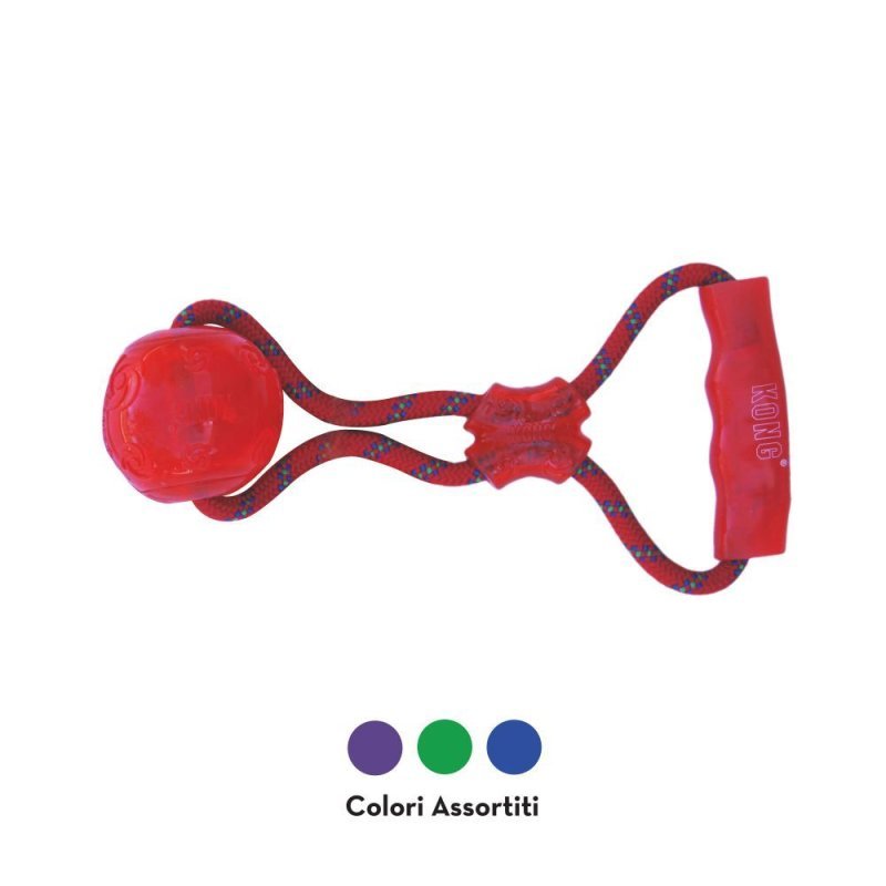 Kong Squeezz Ball medium with Handle