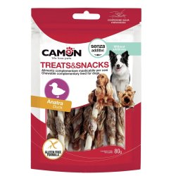Camon Stick Masticabili al Petto d'Anatra 80g snack per cani