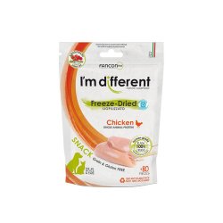 I'm Different Freez Dried Chicken 40g snack liofilizzato per cani e gatti