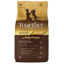 Together Pollo fresco e riso Medium Large crocchette cane