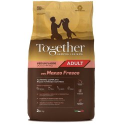Together Manzo fresco e riso Medium Large crocchette cane