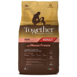 Together Adult Mini Manzo fresco e riso crocchette cane