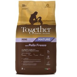 Together Mature Mini Pollo fresco e riso crocchette cane senior
