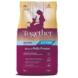 Together Kitten Pollo fresco e riso 1,5kg crocchette gattino