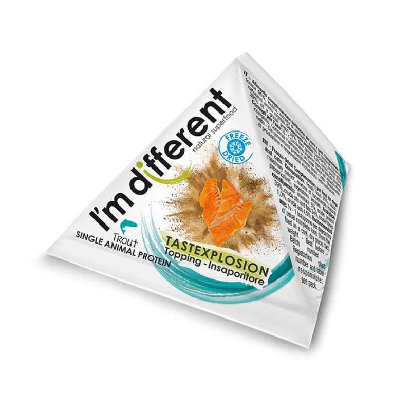 I'm Different TastExplosion Trout 8g insaporitore liofilizzato