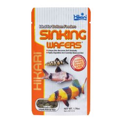 Hikari Tropical Sinking Wafers 50gr alimento completo per pulitori da fondo