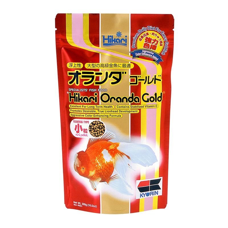 Hikari Oranda Gold Mini Pellet 100gr mangime completo per pesci rossi