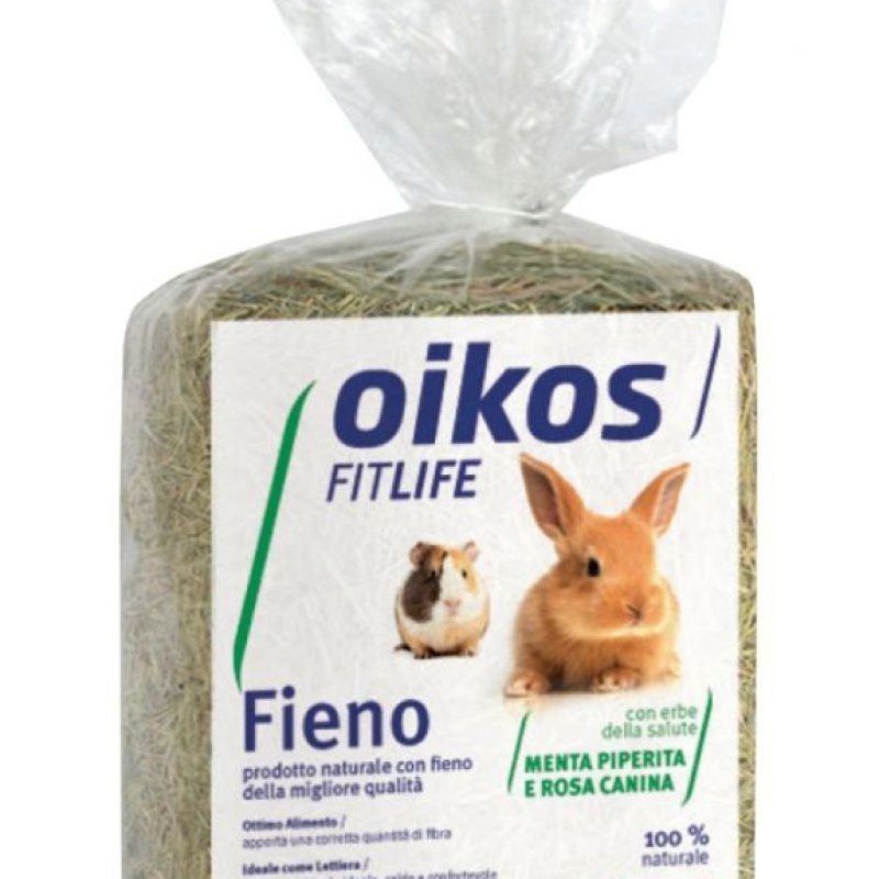 Oikos Fieno Menta Piperita e Rosa Canina 500g