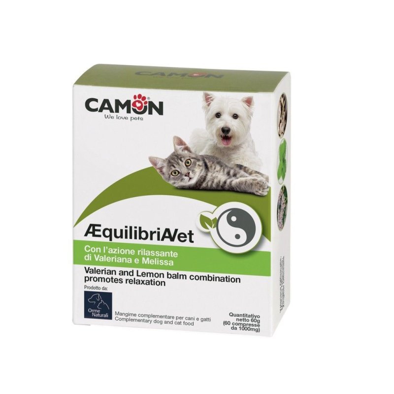 Orme Naturali Equilibria-Vet 30 compresse complementari per lo stress