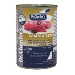 Dr. Clauder's Agnello e Riso 400g Selected Meat umido cane