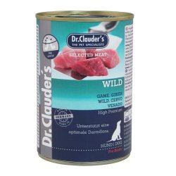 Dr. Clauder's Selvaggina 400g Selected Meat umido cane