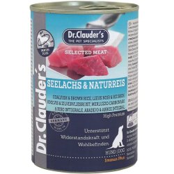 Dr. Clauder's Merluzzo Carbonaro e Riso 400g Selected Meat umido cane