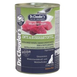 Dr. Clauder's Anatra e Patata Dolce 400g Selected Meat umido cane