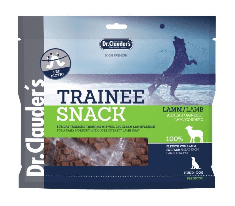 Dr. Clauder's Traineesnack agnello 500g snack per cani in cubetti