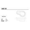Newa Laghetto termo-formato Lake 150 Litri