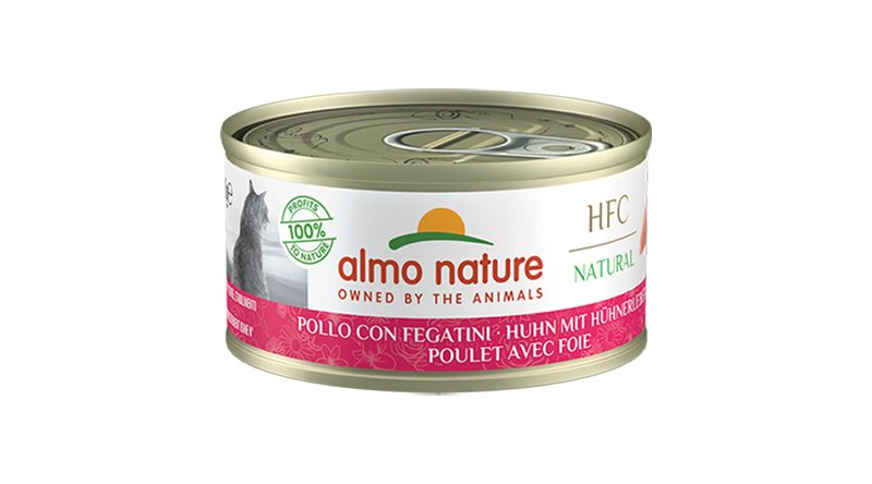Almo Nature HFC Natural Pollo e Fegatini 70g
