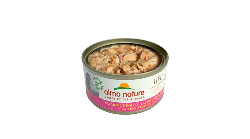 Almo Nature HFC Jelly Salmone e Pollo 70g