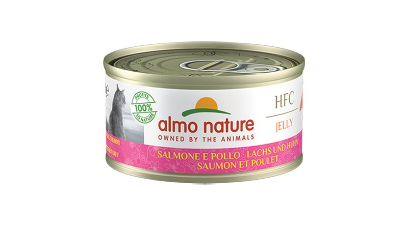 Almo Nature HFC Jelly Salmone e Pollo 70g