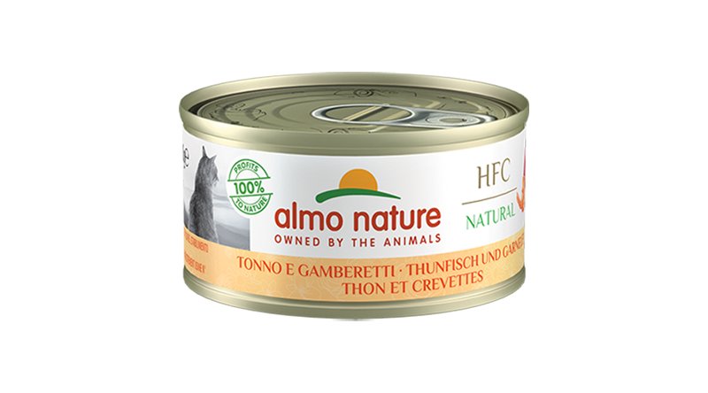 Almo Nature HFC Natural Tonno e Gamberetti 70g