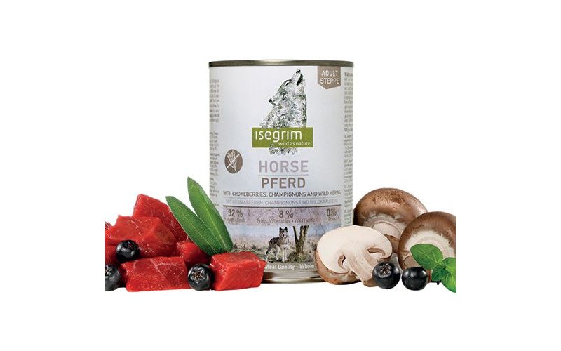 Isegrim wild Cavallo 400g umido cane