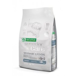 Nature's Protection White Dogs Adult Small Pesce Bianco 1,5kg crocchette cane Superior Care grain free
