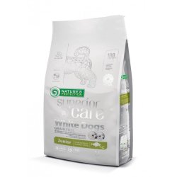Nature's Protection White Dogs Junior Small Pesce Bianco 1,5kg crocchette cucciolo Superior Care grain free