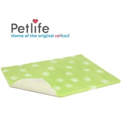 vetbed Lime Green Paws antiscivolo tappetino vet bed originale inglese by Petlife