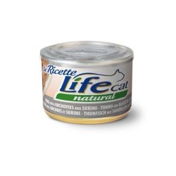 Life Cat Tonno Alicette e Surimi 150g umido gatto