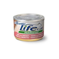 Life Cat Tonno con Gamberetti 150g umido gatto